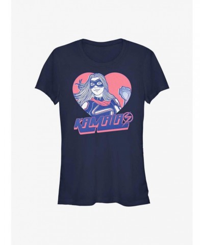 Marvel Ms. Marvel Love Kamala Girls T-Shirt $8.57 T-Shirts