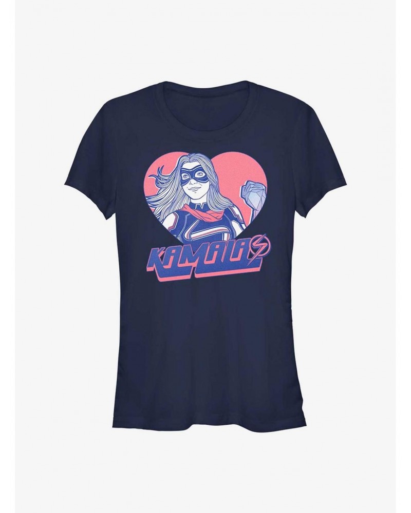 Marvel Ms. Marvel Love Kamala Girls T-Shirt $8.57 T-Shirts