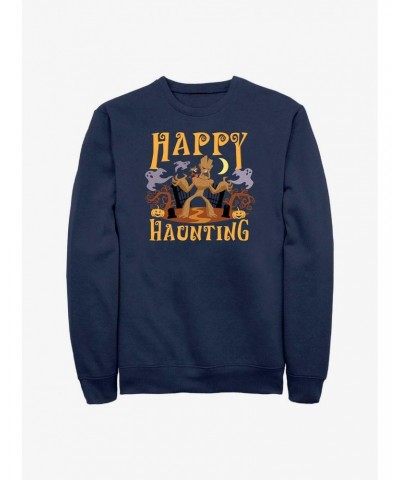 Marvel Guardians Of The Galaxy Groot & Rocket Happy Haunting Sweatshirt $14.17 Sweatshirts