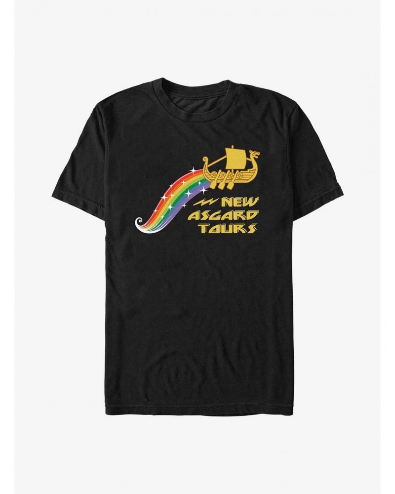 Marvel Thor: Love And Thunder Rainbow Tours T-Shirt $8.60 T-Shirts