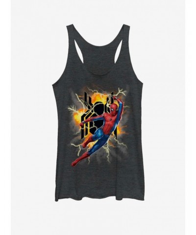 Marvel Spider-Man Far From Home Exploding Spider Girls Tank $9.12 Tanks