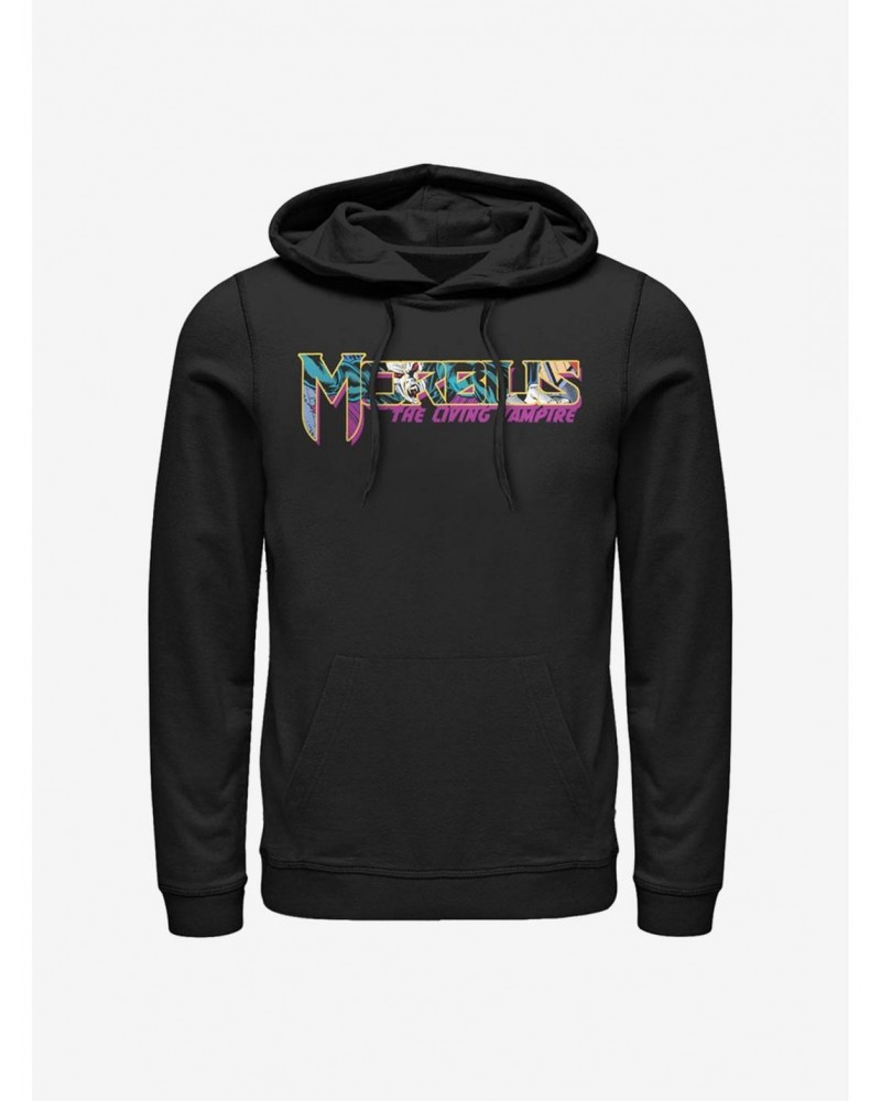 Marvel Morbius Vampire Fill Title Hoodie $11.49 Hoodies