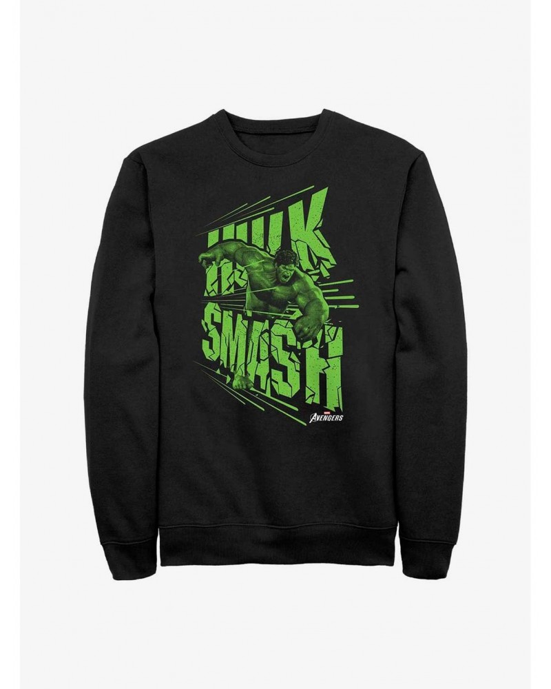 Marvel Hulk Smash Dash Sweatshirt $10.63 Sweatshirts