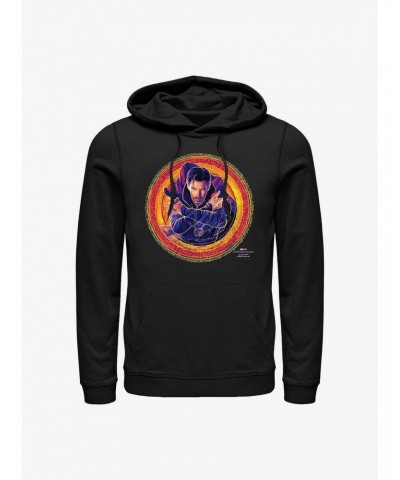 Marvel Spider-Man: No Way Home Doctor Strange Portrait Hoodie $14.37 Hoodies