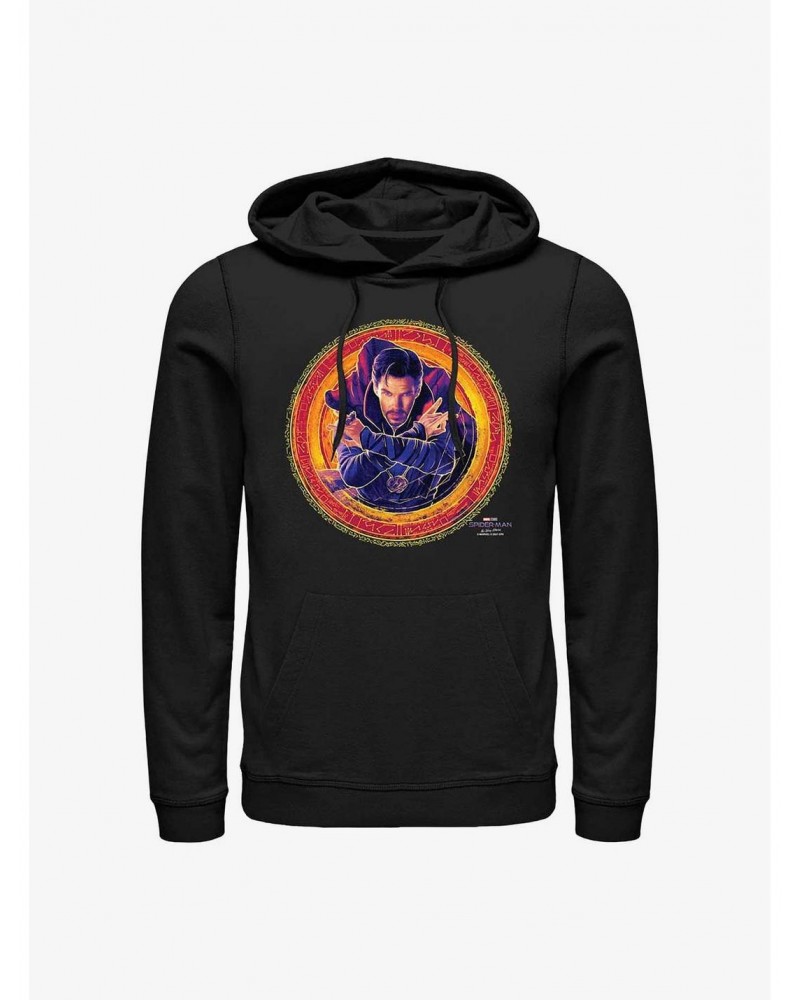 Marvel Spider-Man: No Way Home Doctor Strange Portrait Hoodie $14.37 Hoodies