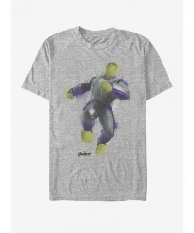 Marvel Avengers: Endgame Hulk Painted T-Shirt $9.56 T-Shirts