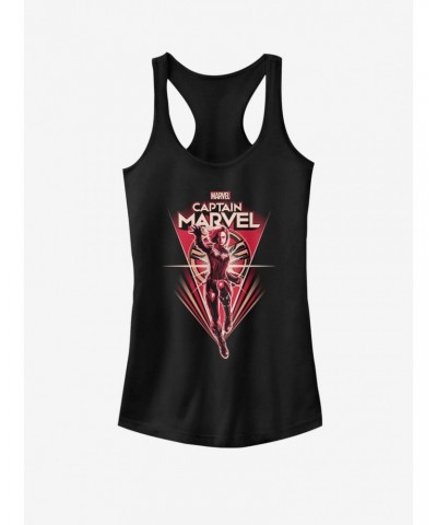 Marvel Captain Marvel Save Her Girls Tank $9.96 Tanks