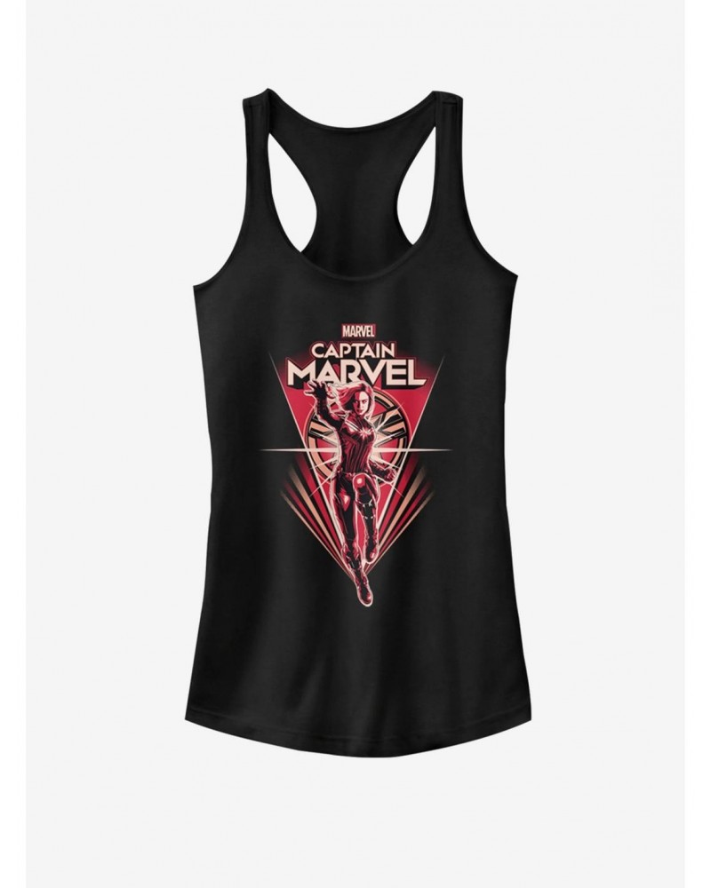 Marvel Captain Marvel Save Her Girls Tank $9.96 Tanks