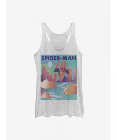 Marvel Spider-Man City Scene Girls Tank $6.63 Tanks