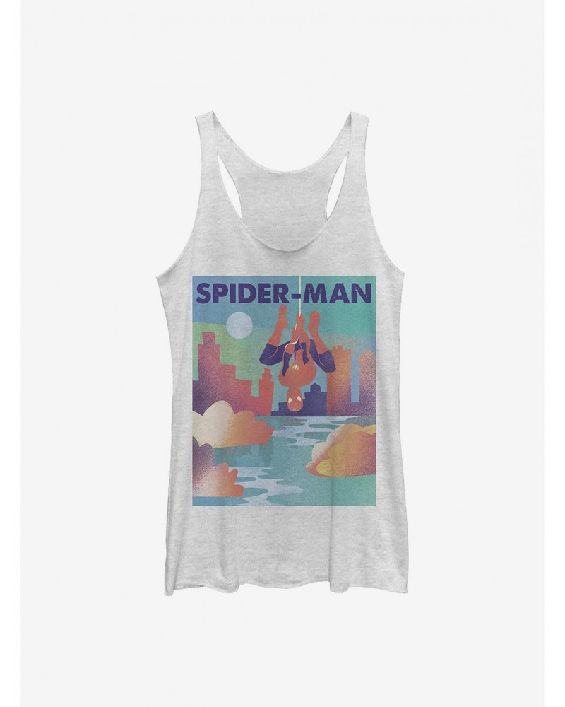 Marvel Spider-Man City Scene Girls Tank $6.63 Tanks