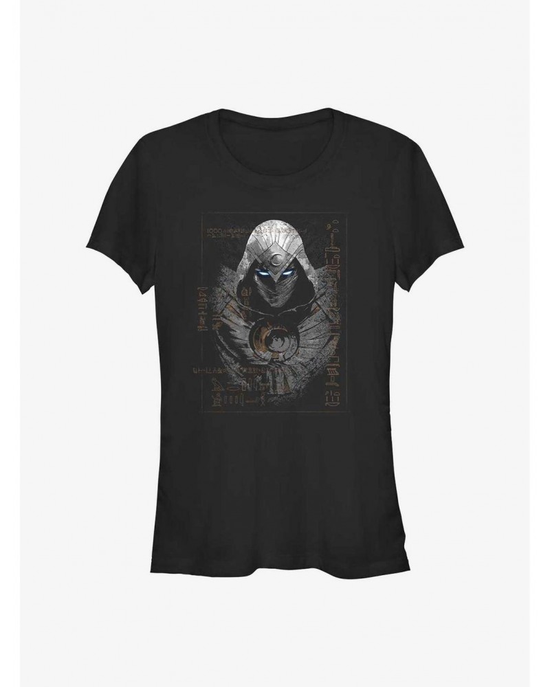 Marvel Moon Knight Ancient Glyphs Girls T-Shirt $6.18 T-Shirts