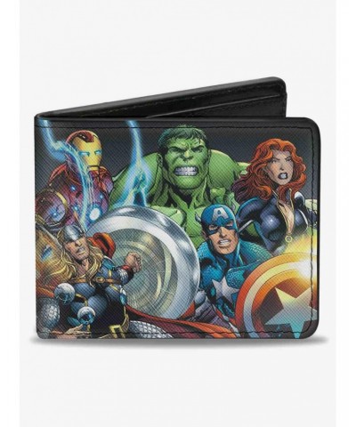 Marvel Universe Avengers Group Pose Bifold Wallet $10.45 Wallets