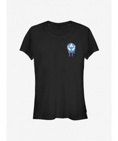 Marvel Captain America Venomized Drip Icon Girls T-Shirt $6.37 T-Shirts