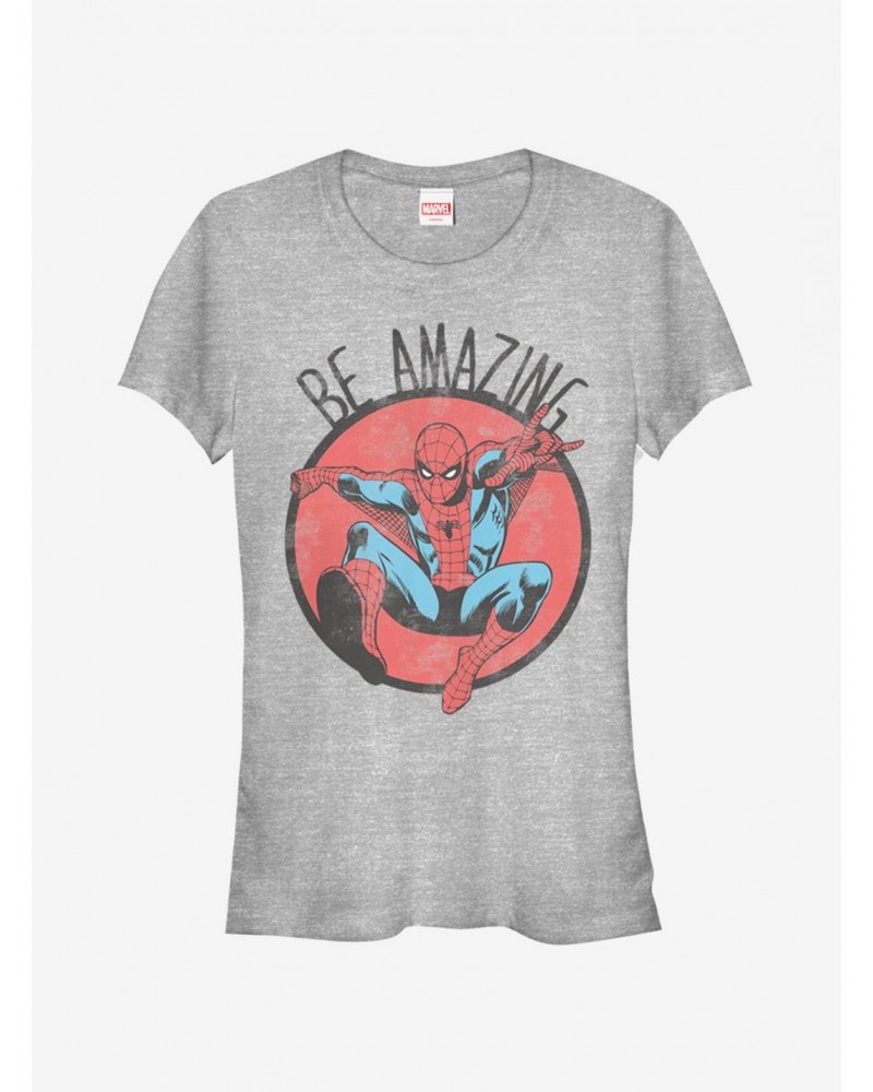 Marvel Spider-Man Be Amazing Girls T-Shirt $9.16 T-Shirts