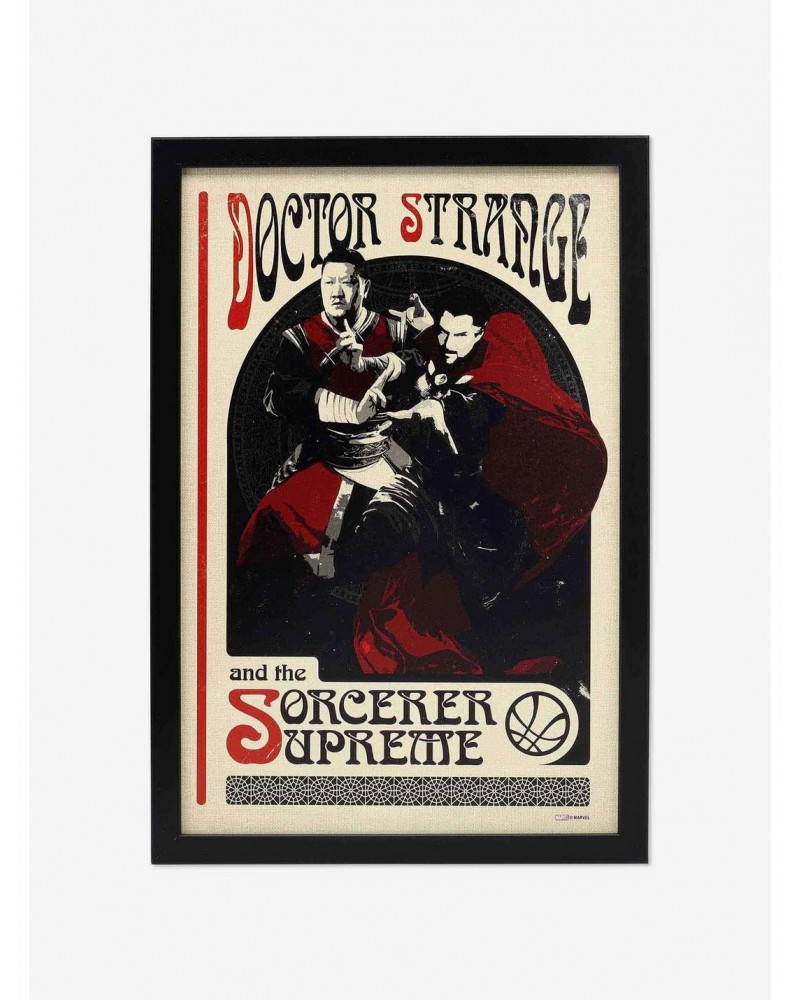 Marvel Doctor Strange And The Sorcerer Supreme Framed Wood Wall Decor $15.56 Décor