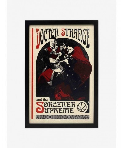 Marvel Doctor Strange And The Sorcerer Supreme Framed Wood Wall Decor $15.56 Décor