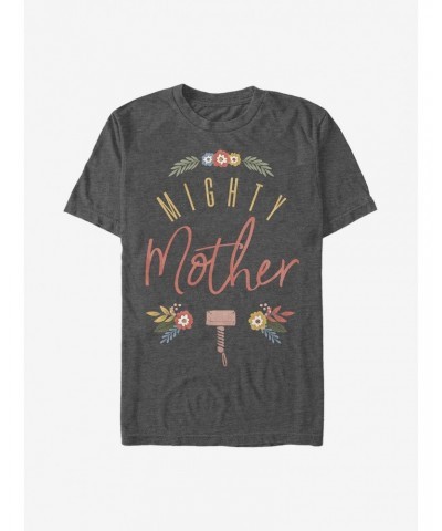 Marvel Thor Might Mother Floral T-Shirt $9.37 T-Shirts