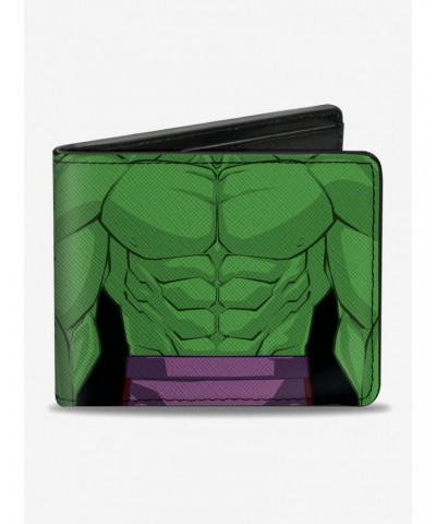 Marvel Hulk Close Up Chest And Back Bifold Wallet $6.90 Wallets