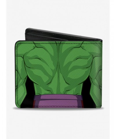 Marvel Hulk Close Up Chest And Back Bifold Wallet $6.90 Wallets