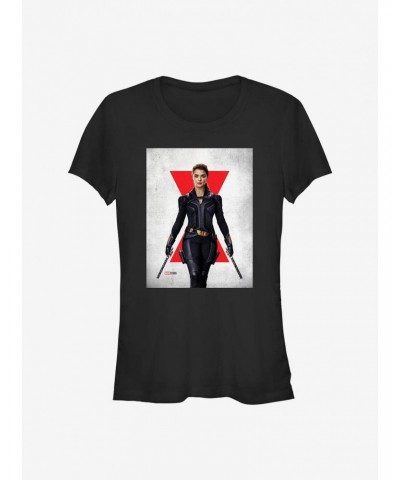 Marvel Black Widow Melina Poster Girls T-Shirt $6.57 T-Shirts