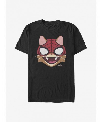 Marvel Spider-Man Cat Big Face T-Shirt $6.50 T-Shirts