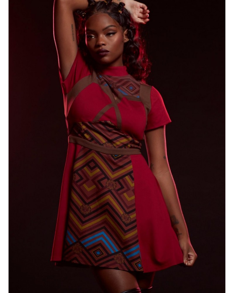 Her Universe Marvel Black Panther: Wakanda Forever Dora Milaje Dress $11.34 Dresses