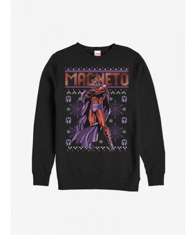 Marvel X-Men Magneto Ugly Christmas Sweater Sweatshirt $9.74 Sweatshirts