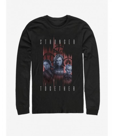 Marvel Avengers: Endgame Stronger Trio Long-Sleeve T-Shirt $8.16 T-Shirts