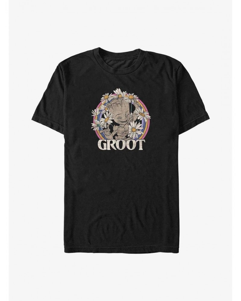 Marvel Guardians of the Galaxy Daisy Groot Big & Tall T-Shirt $7.42 T-Shirts