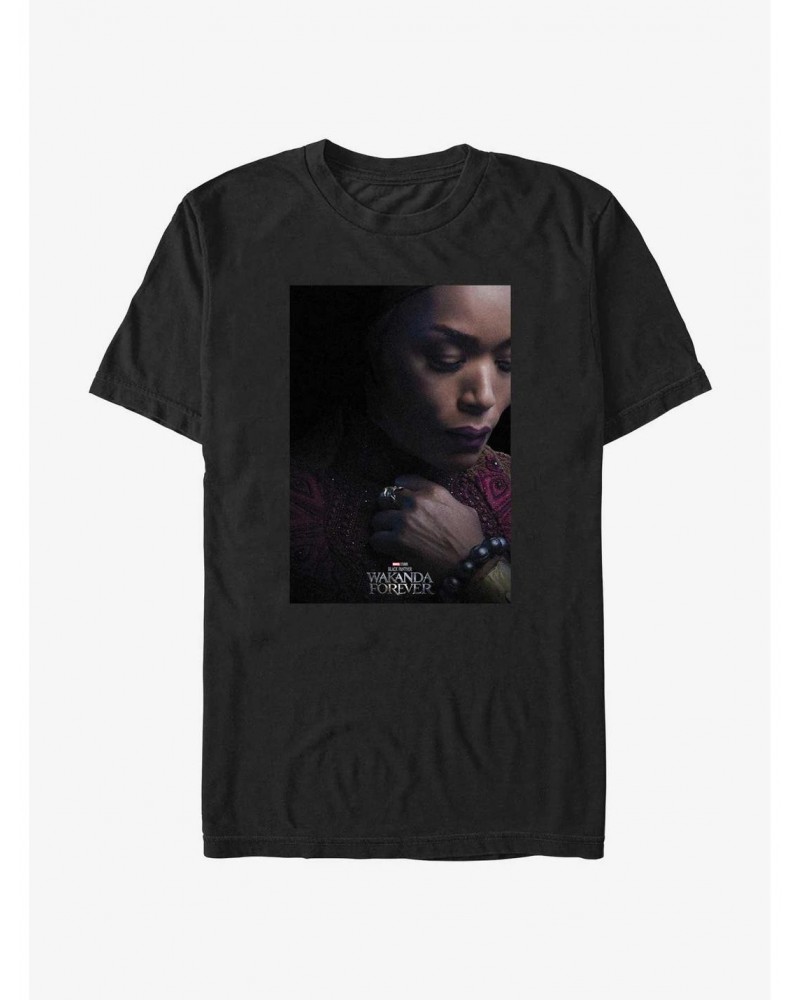 Marvel Black Panther: Wakanda Forever Queen Ramonda Movie Poster T-Shirt $8.99 T-Shirts