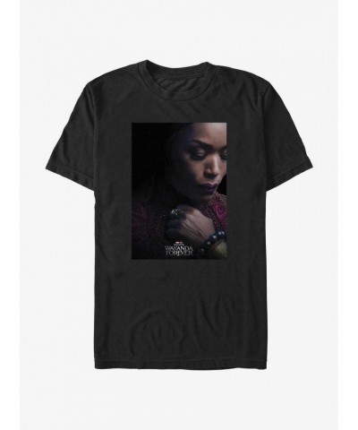 Marvel Black Panther: Wakanda Forever Queen Ramonda Movie Poster T-Shirt $8.99 T-Shirts