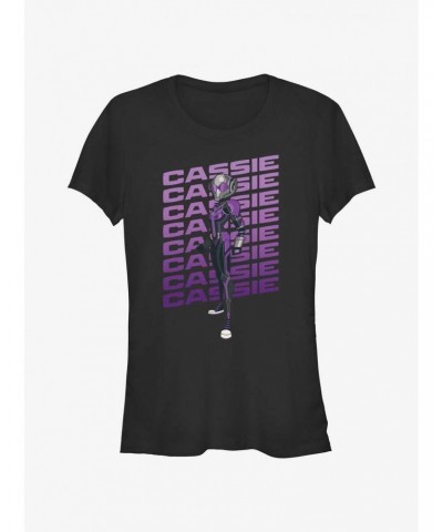 Marvel Ant-Man and the Wasp: Quantumania Cassie Action Pose Girls T-Shirt $9.56 T-Shirts