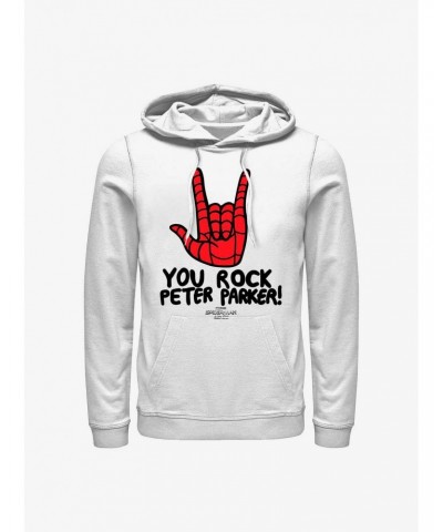 Marvel Spider-Man: No Way Home Parker Rocks Hoodie $11.14 Hoodies