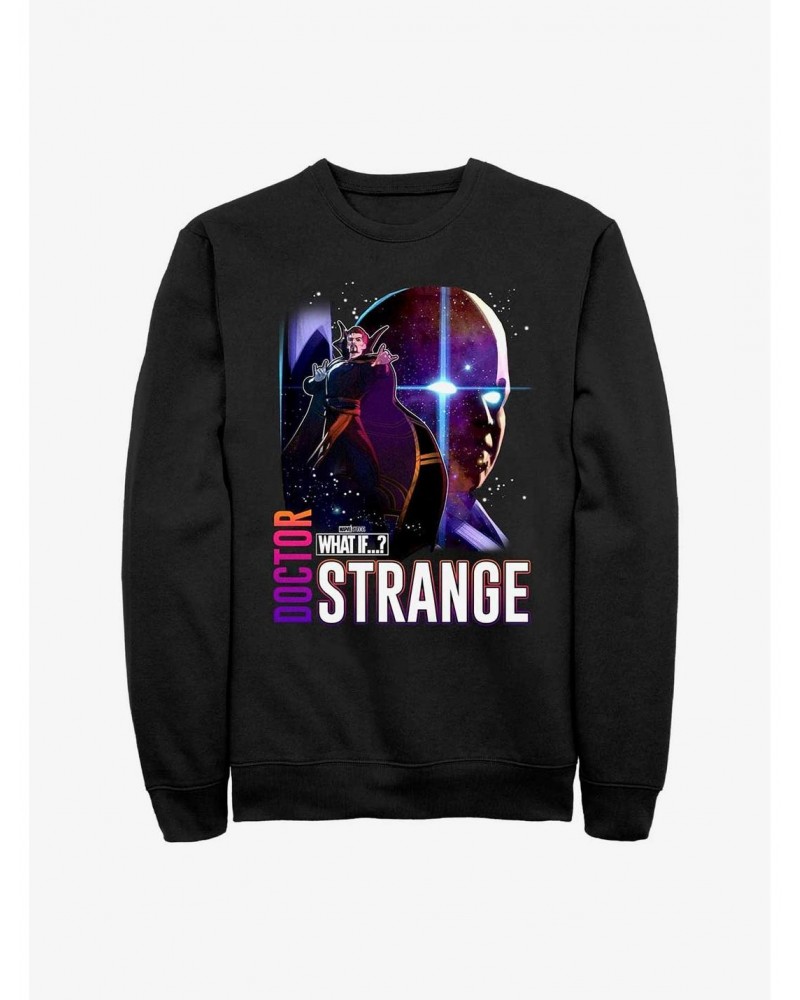 Marvel What If...? Watcher Dr Strange Sweatshirt $12.40 Sweatshirts