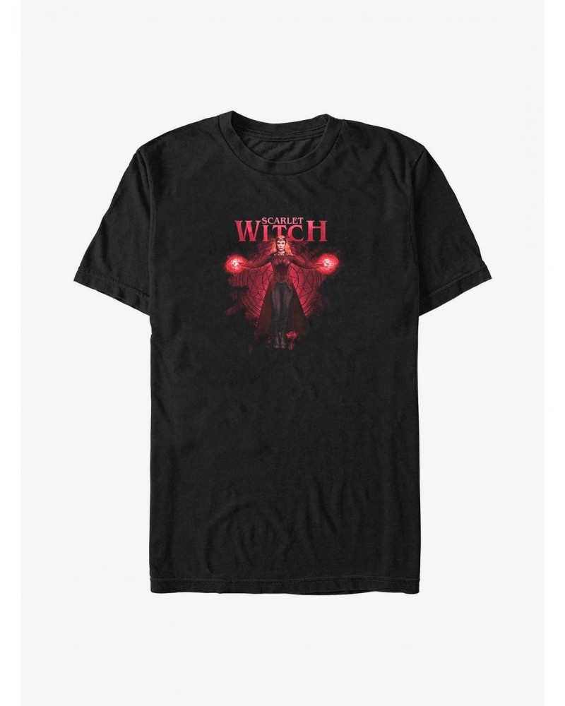 Marvel Doctor Strange in the Multiverse of Madness Scarlet Witch Big & Tall T-Shirt $8.13 T-Shirts