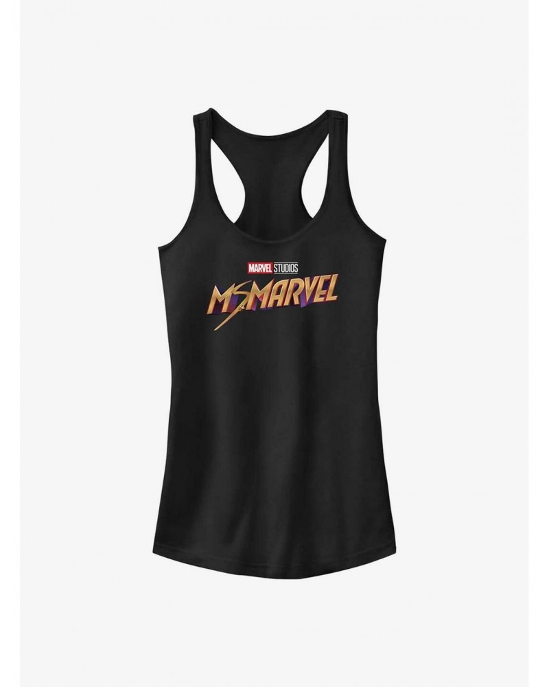 Marvel Ms. Marvel Classic Logo Girls Tank $8.96 Tanks