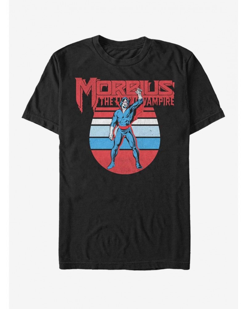 Marvel Morbius Retro Morbius T-Shirt $9.18 T-Shirts