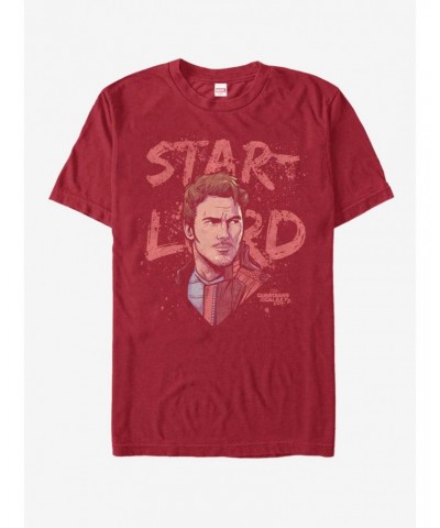 Marvel Guardians of the Galaxy Vol. 2 Star-Lord Speck T-Shirt $6.88 T-Shirts