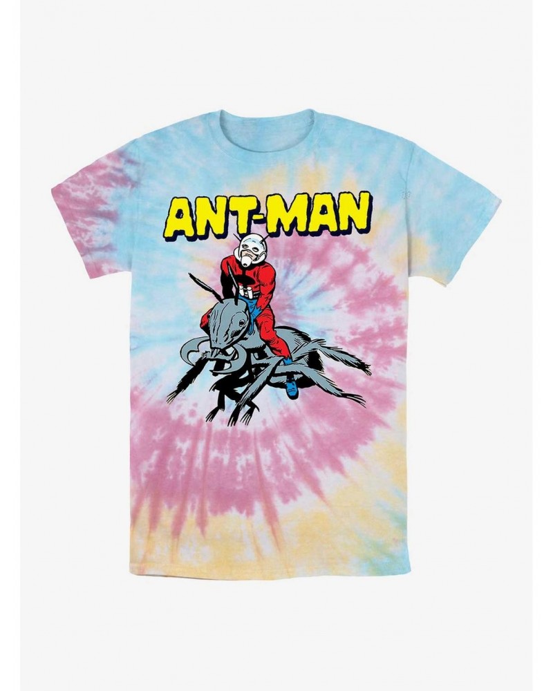 Marvel Ant-Man Riding Ants Tie Dye T-Shirt $8.08 T-Shirts