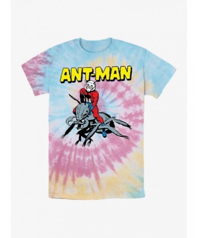 Marvel Ant-Man Riding Ants Tie Dye T-Shirt $8.08 T-Shirts