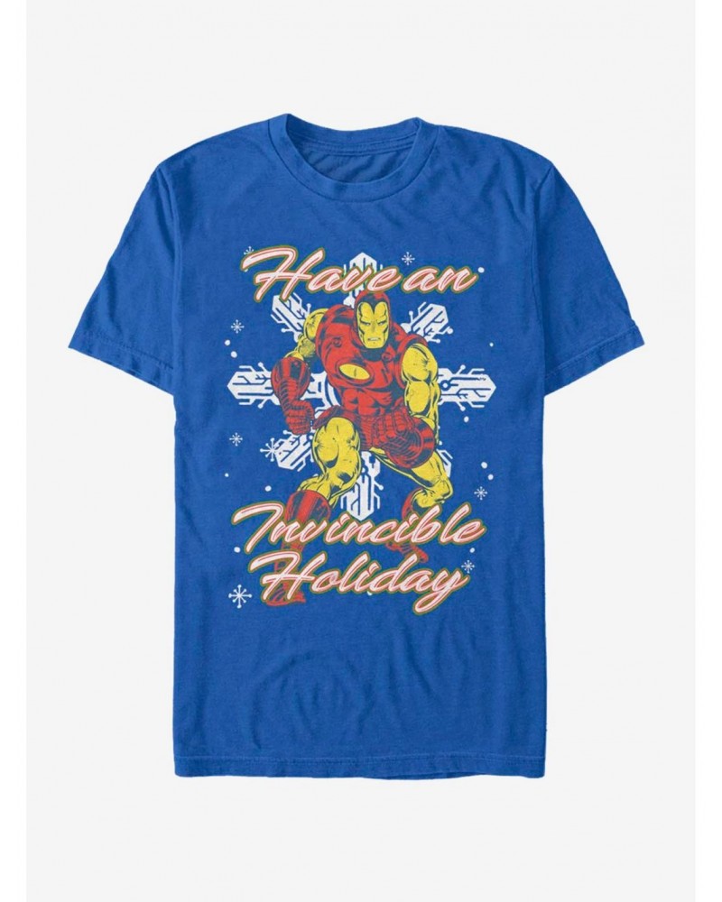 Marvel Silver Age Iron Man Incredible Holiday T-Shirt $7.07 T-Shirts