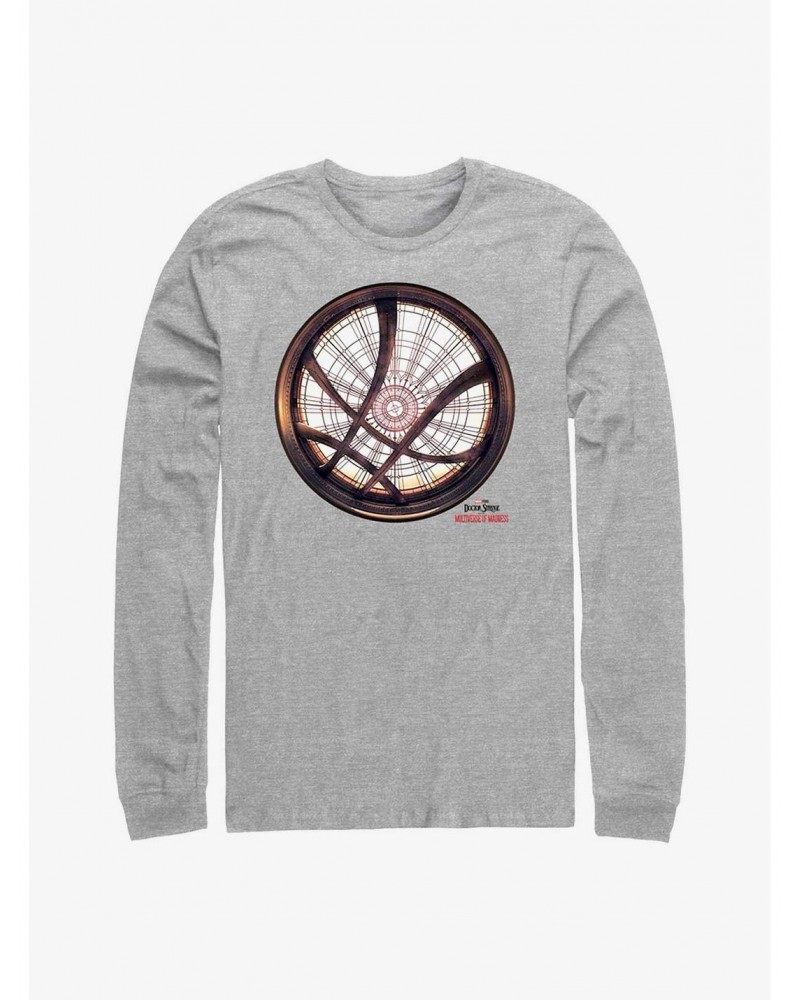 Marvel Doctor Strange In The Multiverse of Madness Sanctum Sanctorum Window Long-Sleeve T-Shirt $13.16 T-Shirts