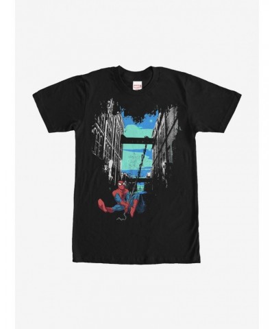 Marvel Spider-Man City T-Shirt $7.27 T-Shirts