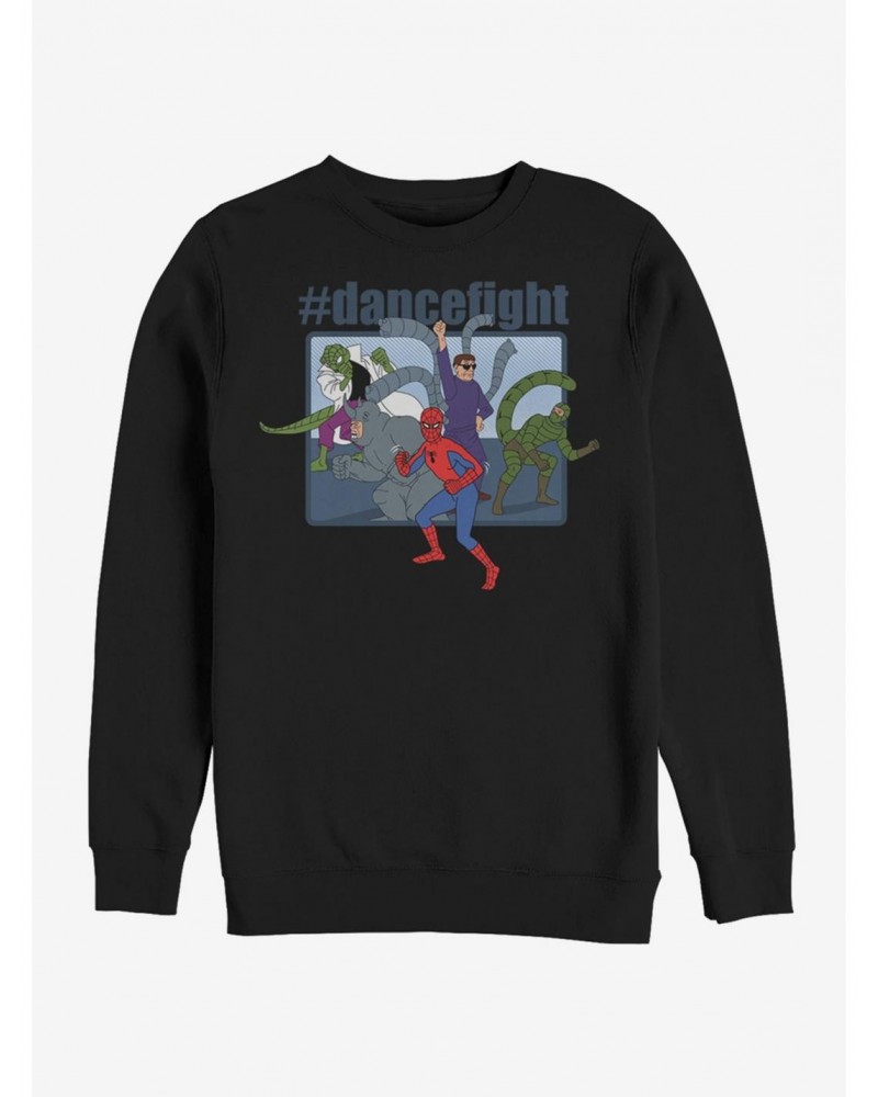 Marvel Spider-Man Dance Fight Sweatshirt $12.99 Sweatshirts