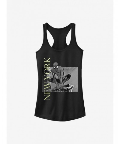 Marvel Spider-Man Spidey New York Girls Tank $7.17 Tanks