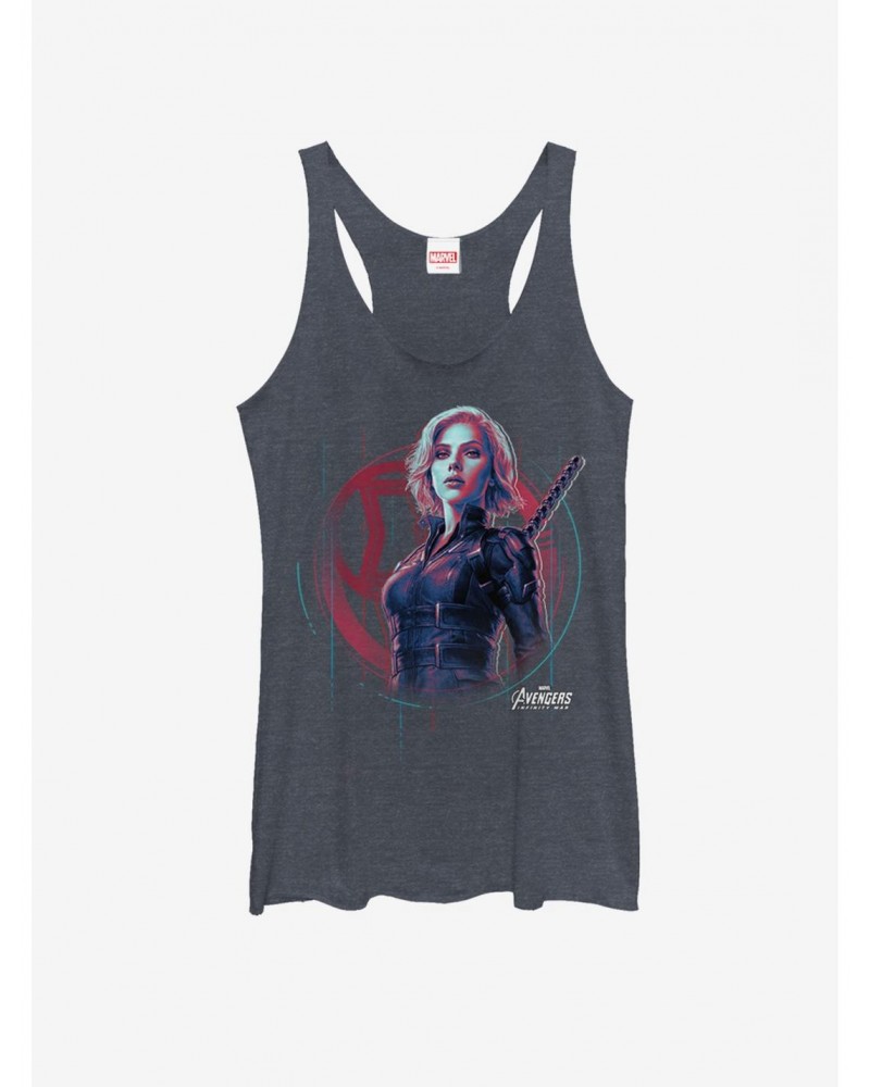 Marvel Avengers: Infinity War Black Widow Tech Girls Tank $6.22 Tanks