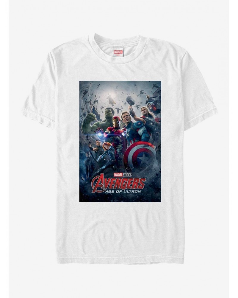 Marvel Avengers Ultron Poster T-Shirt $8.80 T-Shirts