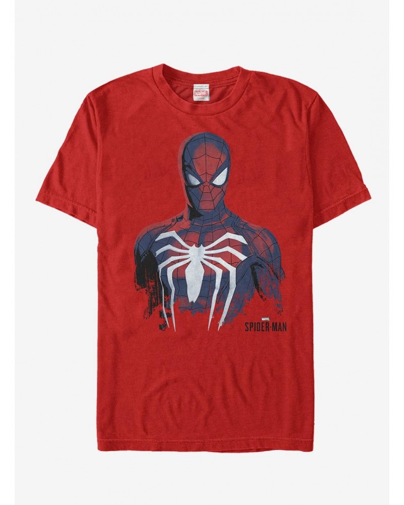 Marvel Spider-Man Paint Print T-Shirt $7.46 T-Shirts