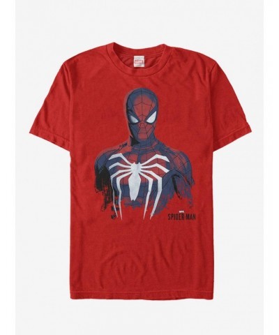 Marvel Spider-Man Paint Print T-Shirt $7.46 T-Shirts