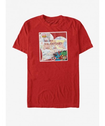 Marvel Avengers Be My Valentine T-Shirt $7.07 T-Shirts